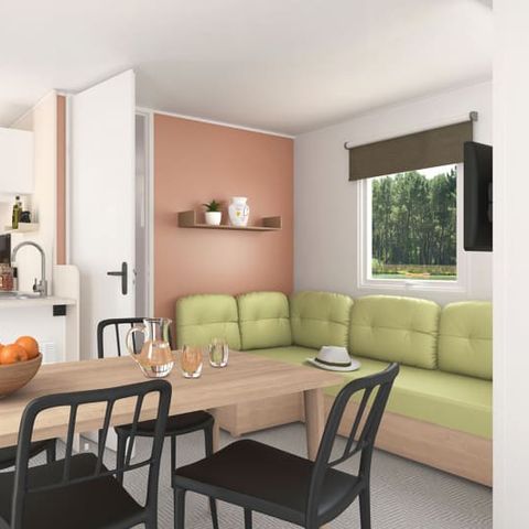 Mobile home 6 persons - 6 people comfort + 3 bedrooms