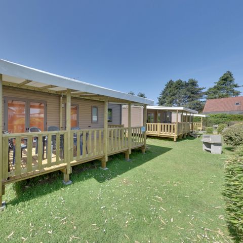 Stacaravan 6 personen - 6 personen comfort + 3 slaapkamers