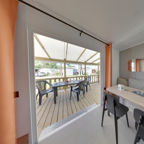 Mobilheim 6 personen - Komfort - 3 Zimmer