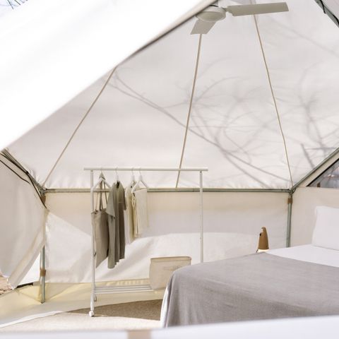 Canvas and wooden tent 2 persons - Bell Tent