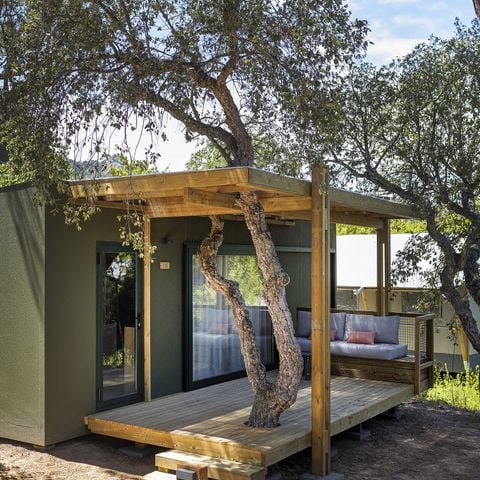 Stacaravan 2 personen - Mobil Home Gezin +