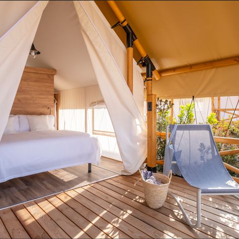 Canvas and wooden tent 2 persons - GLAMPING COUPLE