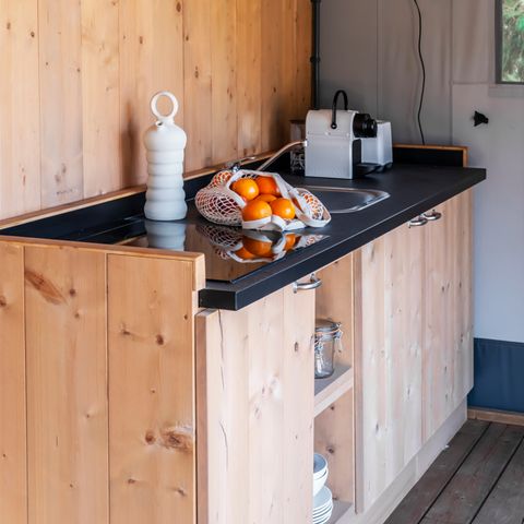 TENDA IN TELA E LEGNO 2 persone - LODGE FAMILY PLUS