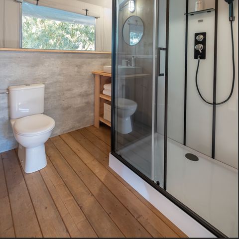 CANVAS AND WOOD TENT 2 people - LODGE FAMILY