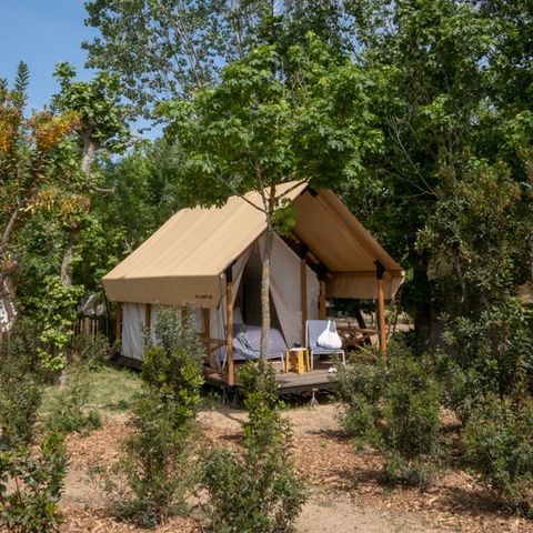 CANVAS AND WOOD TENT 2 people - LODGE FAMILY DUPLEX