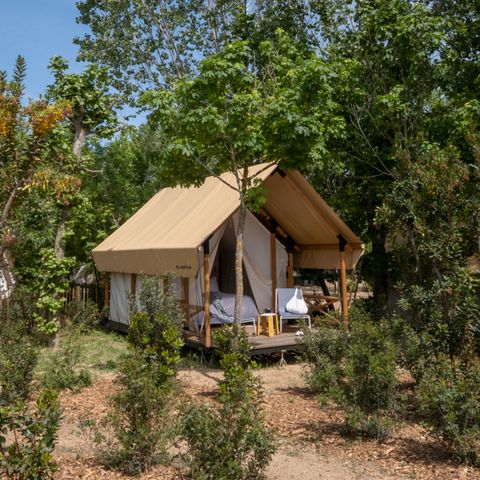 TENDA IN TELA E LEGNO 2 persone - LODGE FAMILY DUPLEX