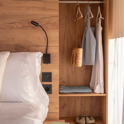 Canvas and wooden tent 2 persons - LODGE FAMILY DUPLEX