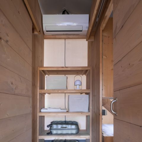 TENTE TOILE ET BOIS 2 personnes - LODGE GRAND FAMILY