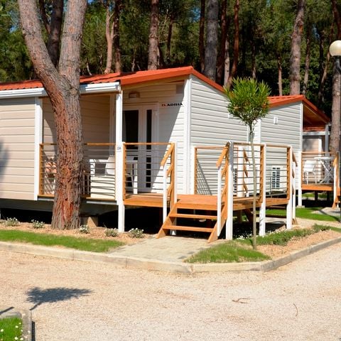 Stacaravan 6 personen - 3 kamers Gardenia