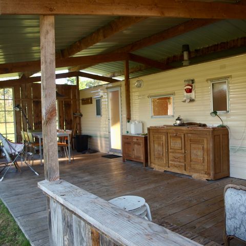 Mobile home 4 persons - price included for 4 participants