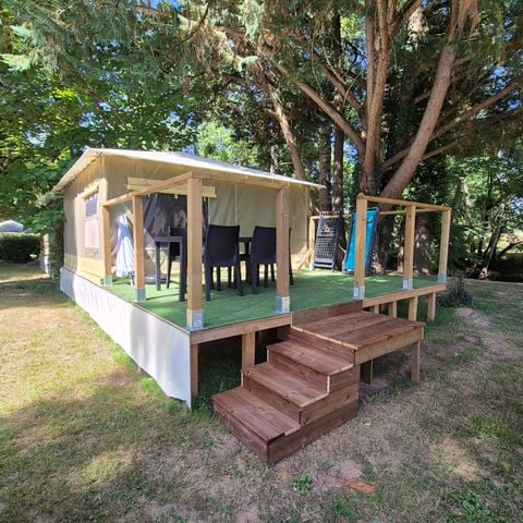 CANVAS BUNGALOW 5 people - without sanitary facilities