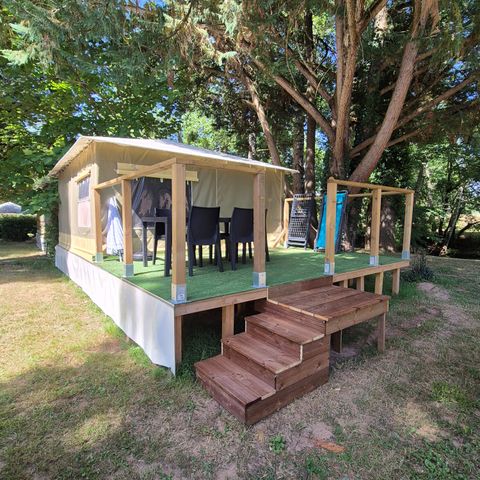 Bungalowtent 5 personen - zonder sanitaire voorzieningen