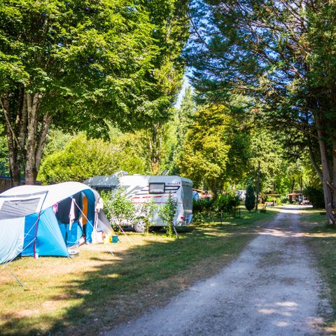 PLOT - Pitches for tents, caravans and motorhomes PMR with electricity