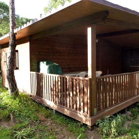 Bungalow 4 persons - wooden 2+2 Comfort