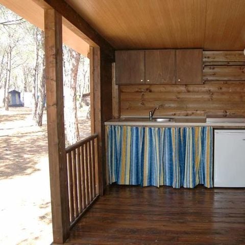 Bungalow 4 persons - wooden 2+2 Comfort