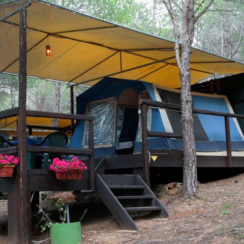 Accommodatie 4 personen - Glamping Comfort Plus