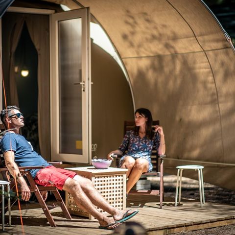 Tent van canvas en hout 4 personen - COCO SWEET