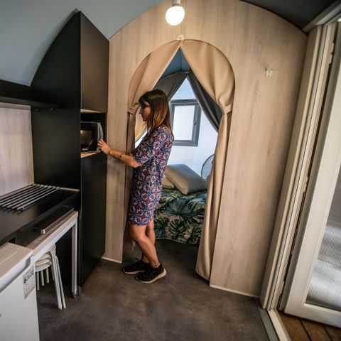 Tent van canvas en hout 4 personen - COCO SWEET