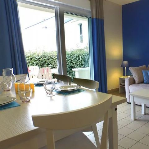 LANDHUIS 6 personen - 3 kamers 6 pers