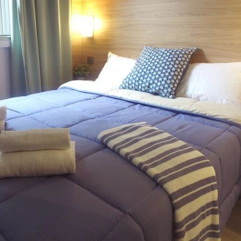 Stacaravan 6 personen - "4 kamers voor 6 personen