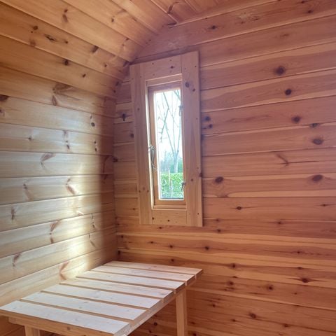 Chalet 3 personen - Houten hut 12m²