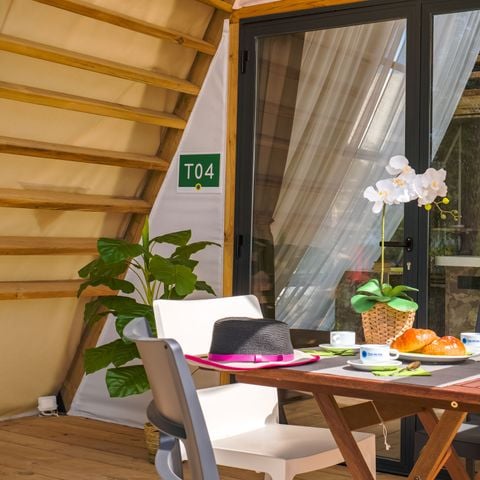 Tent 4 personen - Luxe Air Lodge Glamping Huisdieren niet toegestaan