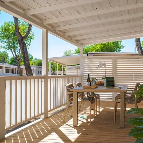 Lodge 4 personen - Lodge Deluxe Huisdieren niet Adimis