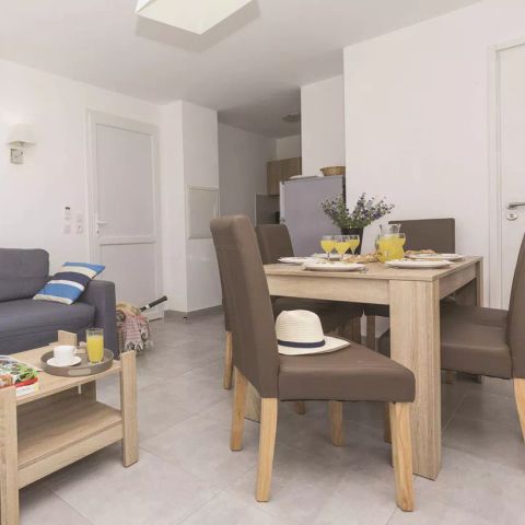 APARTEMENTO 6 personas - 3 habitaciones para 6 personas o entresuelo (aprox. 46 a 48 m²)