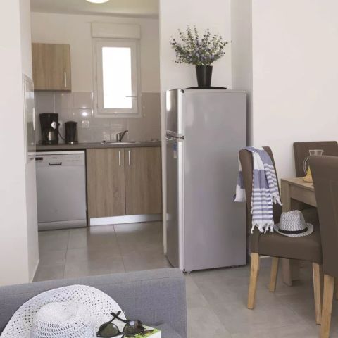 Piso 6 personas - 3 habitaciones para 6 personas o entresuelo (aprox. 46 a 48 m²)
