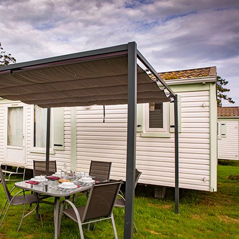 Bungalow 5 Personen - 2 Zimmer 4 Erwachsene + 1 Kind