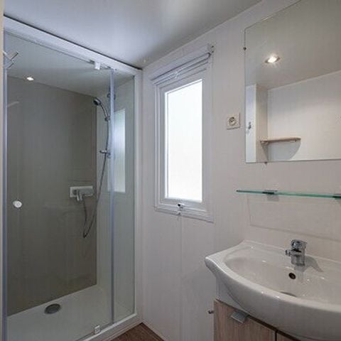 Stacaravan 6 personen - Mobile-home | Comfort XL | 3 slaapkamers | 6 pers. | Verhoogd terras | Airconditioning | TV