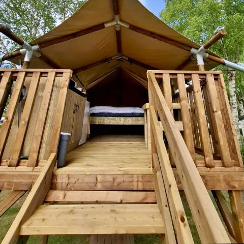 Unique 2 persons - Junior lodge tent - 1 bedroom