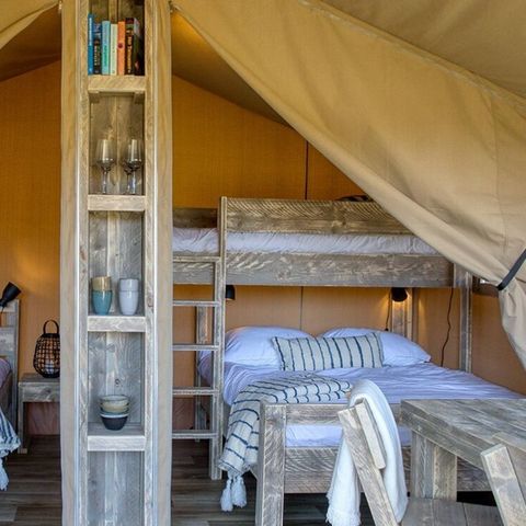 TENDA IN TELA E LEGNO 5 persone - Tenda Safari Lodge (5P)