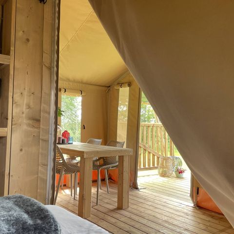 CANVAS AND WOOD TENT 5 people - Safari tent Lodge (5P)