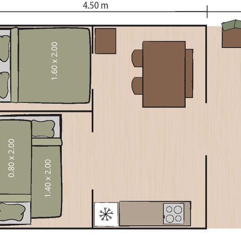 Safarizelt 4 Personen - Safarizelt Cozy