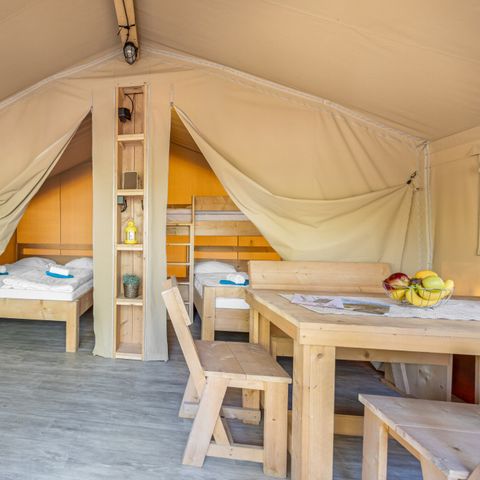 TENDA IN TELA E LEGNO 4 persone - Stella Maris - Tenda Safari Lodge (5P)