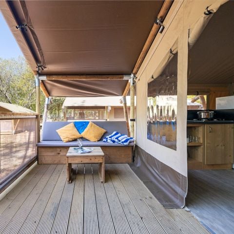 TENDA IN TELA E LEGNO 4 persone - Stella Maris - Tenda Safari Lodge (5P)