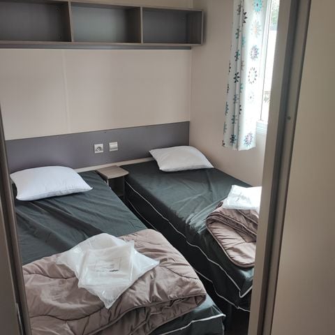Mobilheim 4/6 personen - IRM oder Trigano - 3 Schlafzimmer - Klimaanlage - TV