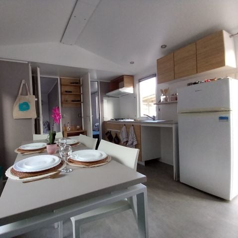 MOBILHOME 6 personnes - 3 chambres - CLIM - TV