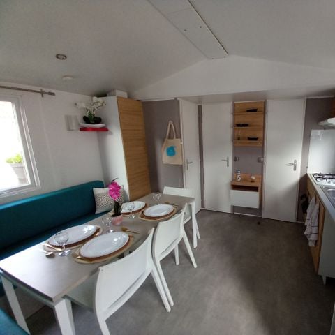 MOBILE HOME 5 people -  3 bedrooms - Air conditioning + TV 4/5 pers.