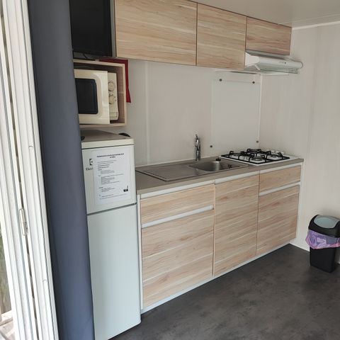 BUNGALOW 5 personnes -  3 chambres - Clim + TV 4/5 pers. 