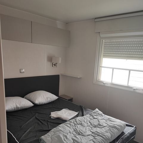 Mobile home 6 persons - 30m² 3 bedrooms, air-conditioned, 18 m² terrace