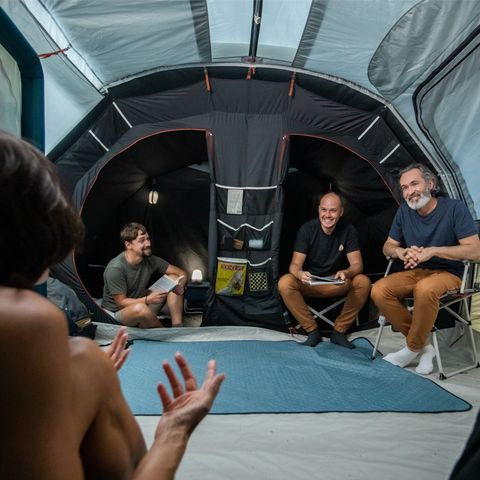 Tienda 6 personas - Decathlon FFCC Listo para el Campamento