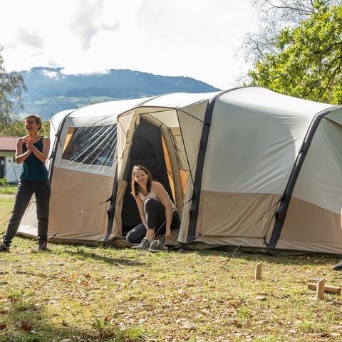Tenda 6 persone - Decathlon FFCC pronto al campo