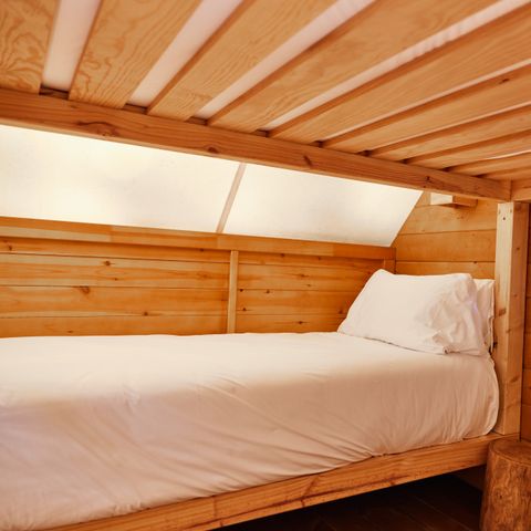 Tente en toile et en bois 3 personnes - Tente Janda - 10m²