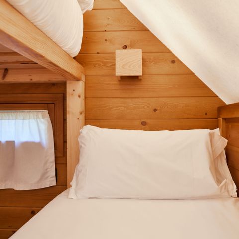 Canvas and wooden tent 3 persons - Janda tent - 10m²