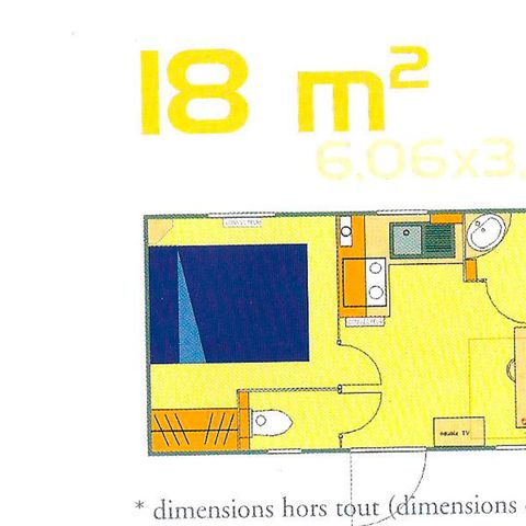 Mobile home 2 persons - MAIA - 1 room