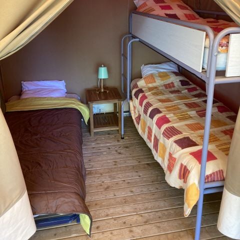 Bungalowzelt 5 Personen - CARAIBES - 2 Schlafzimmer