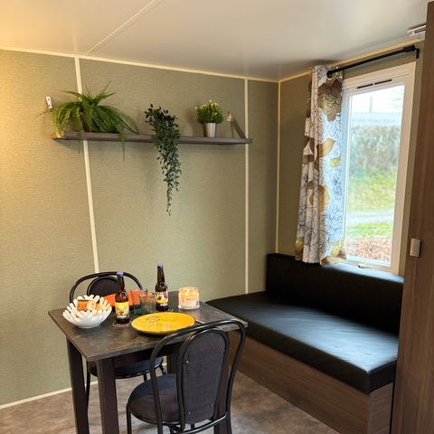 Stacaravan 2 personen - 1 Slaapkamer - Premium