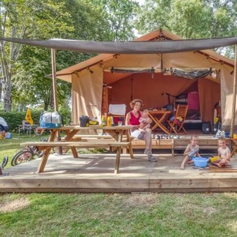 LODGE 5 persone - Lodge Victoria - senza servizi igienici Lenzuola + kit di pulizia inclusi